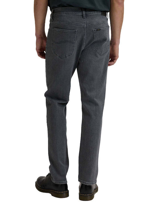 Herren Jeanshosen mit Regulär Gerade Anwendung Grau