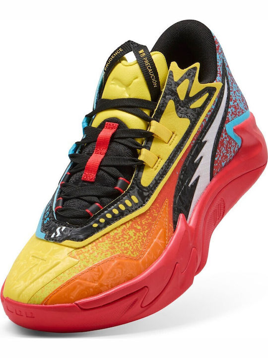 Scoot Zeros II Niedrige Basketballschuhe Orange