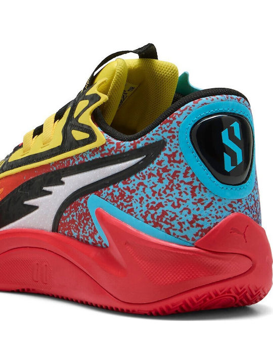 Scoot Zeros II Niedrige Basketballschuhe Orange