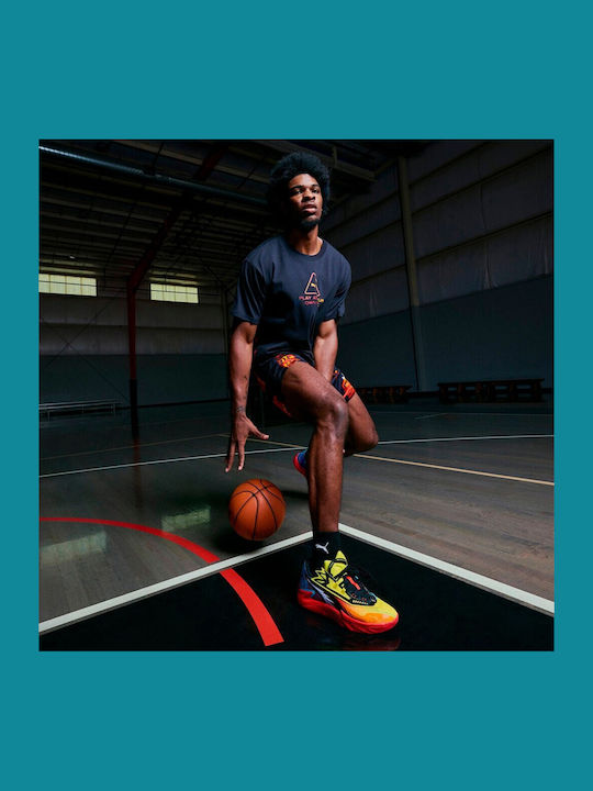 Scoot Zeros II Niedrige Basketballschuhe Orange