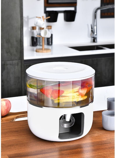 Alista Home Dozator De Apă 3 Compartimente Rotative Capacitate Mare 3l Alb