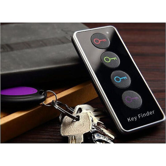 Anti-loss Device Alista Home 4 Receivers Remote Control 120 Db Transmitter Flashlight Multicolor