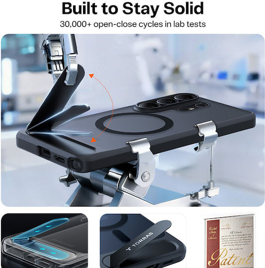 Torras Pstand Back Cover Μαύρο (Galaxy S26 Ultra)