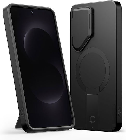 Калъф Tech-protect Kevlar Aura Magsafe Samsung Galaxy S26 – Черен Оранжев