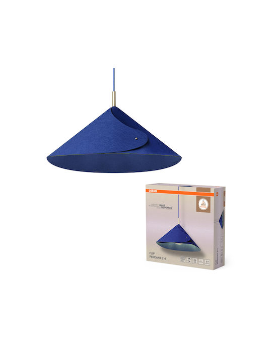 Osram Κρεμαστό Φωτιστικό Μπλε με Ντουί E14