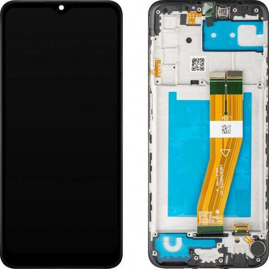 MP Οθόνη mit Touch-Mechanismus für Samsung Galaxy A03s (Schwarz)