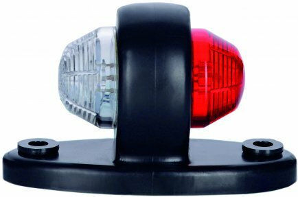 M-Tech Truck Volume Lights 1pcs 12 / 24V - Red WMLHOR465
