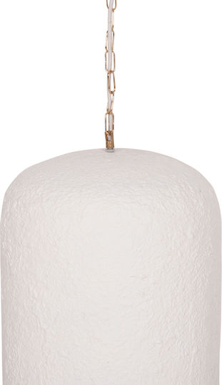 HomeMarkt White Ceiling Light with E27 Socket 35x35cm