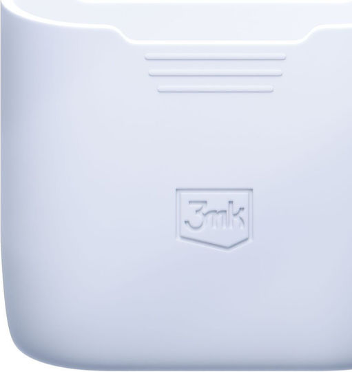 3MK Калъф от Силикон в Бял Цвят за Apple AirPods 4