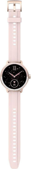 TTEC Tempus 44mm Smartwatch με Παλμογράφο (Ροζ Χρυσό)