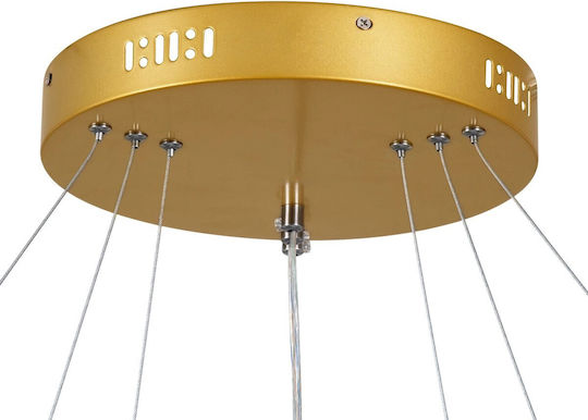 kelvo Diamond Ceiling Light White LED with Warm to Cool White Light 80x80x80cm