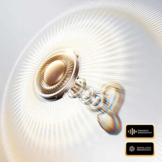Joyroom JR-OE3 In-Ear Bluetooth-Freisprecheinrichtung Kopfhörer mit Schweißresistenz und Ladeetui Weiß