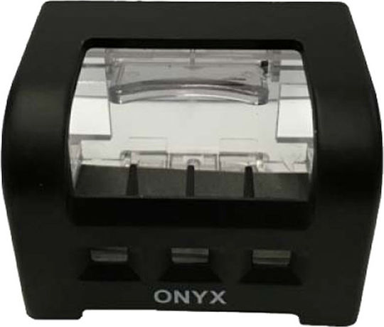 Onyx Car Cup Holder LK512 1 Position for AC Vents Silver in Silver Color