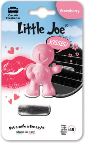 Little Joe 00768 Hanging Car Air Freshener Manny Aroma Scent Strawberry