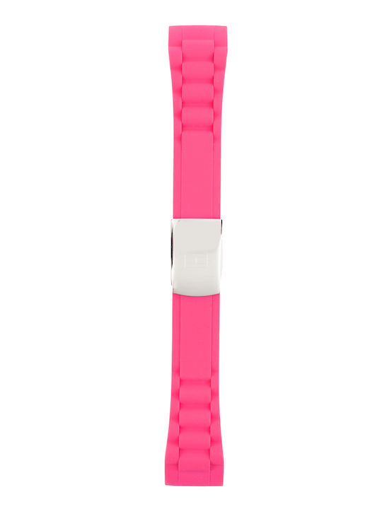 Tommy Hilfiger Καουτσούκ Λουράκι Ροζ 20mm