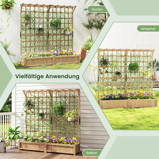 Costway Jardiniere Din Lemn Costway Jardiniere Din Lemn