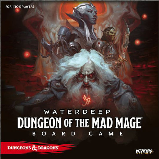 Επιτραπέζιο Παιχνίδι Waterdeep Dungeon of the Mad Mage Adventure System για 1-5 Παίκτες 14+ Ετών (EN) WizKids