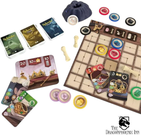 Brettspiel Splendor Μονομαχία für 2 Spieler 10+ Jahre Kaissa