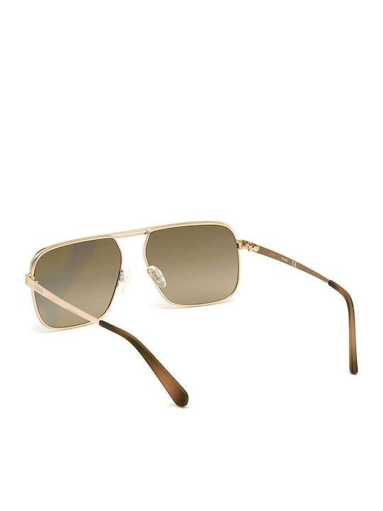 Guess Feminini Ochelari de soare cu Auriu Cadru și Gri Lentilă GU6939 32P
