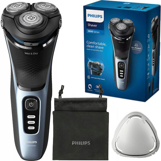 Philips Series 3000 S3243/12 Drehend Elektrorasierer Gesicht Wiederaufladbar