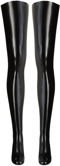 LateX Latex Stockings Κάλτσες Black
