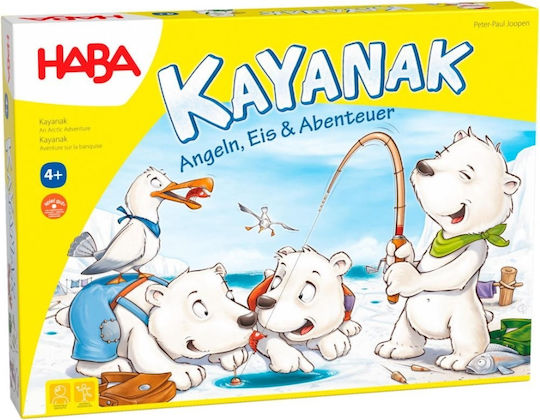 Board Game Kayanak Περιπέτεια Αρκτική for 2-4 Players 4+ Years Old (EN) Haba