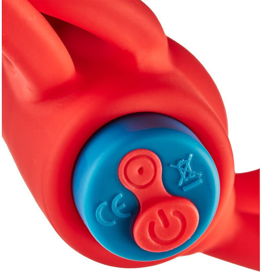 Dream Toys Love Signal Thrill Ring Vibrating Penis Ring Red