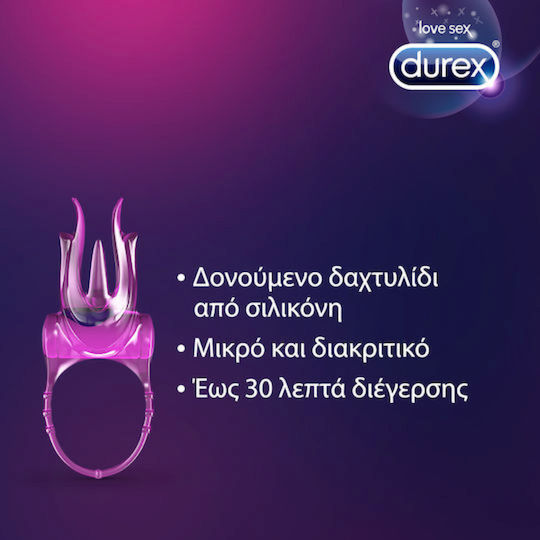 Durex Intense Little Devil Vibrating Ring Cock Purple