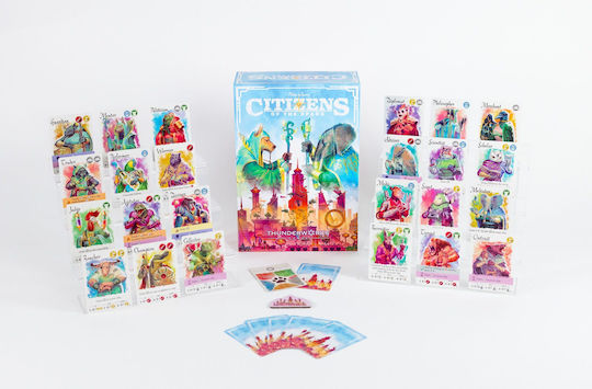 Настолна игра Citizens of the Spark за 7-10 играчи 14+ години (EN) Thunderworks Games