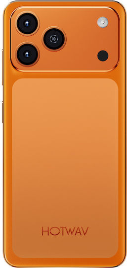 Hotwav A17 Pro Max Dual SIM (4/128GB) Πορτοκαλί