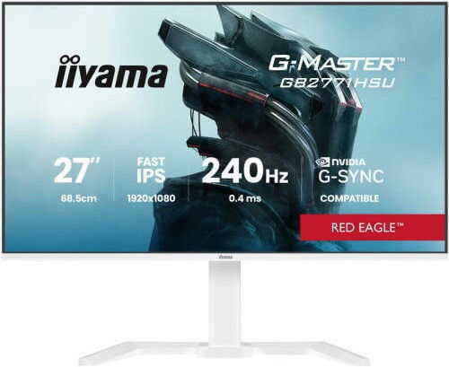 Iiyama G-Master Red Eagle IPS HDR Monitor 27" FHD 1920x1080 240Hz Λευκό