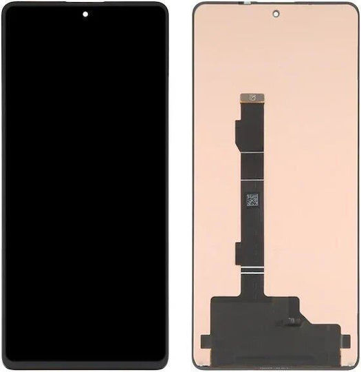 NetOne Οθόνη OLED 5g Lcd με Μηχανισμό Αφής για Redmi Note 13 Pro Plus 5G (Μαύρο)