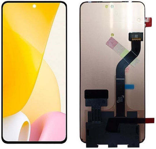 O ecran cu Mecanism Tactil pentru Xiaomi 12 Lite (Negru)