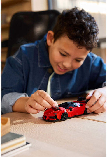LEGO Speed Champions Ferrari SF90 XX Stradale Спортен Автомобил за 9+ Години 339 Бройки