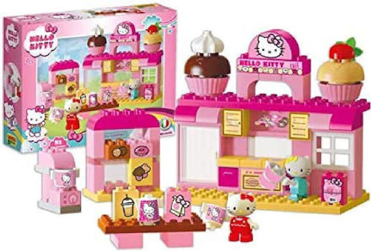 Unico Τουβλάκια Τουβλάκια Κουζίνα Hello Kitty για 1.5-5 Ετών 82τμχ