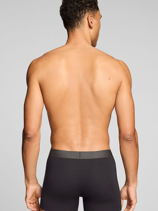 Herren Boxershorts Schwarz 3er Pack