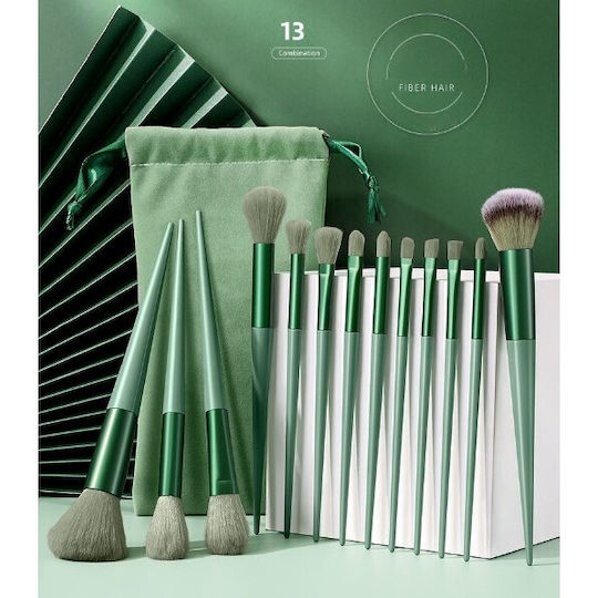 Alista Home Set Profesional Cu Pensule Și Bureței Pentru Machiaj Pentru Fundația 13 Bucăți