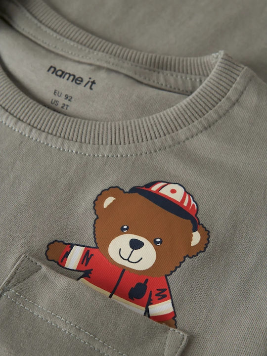 Kinderoberteile T-Shirt Grau