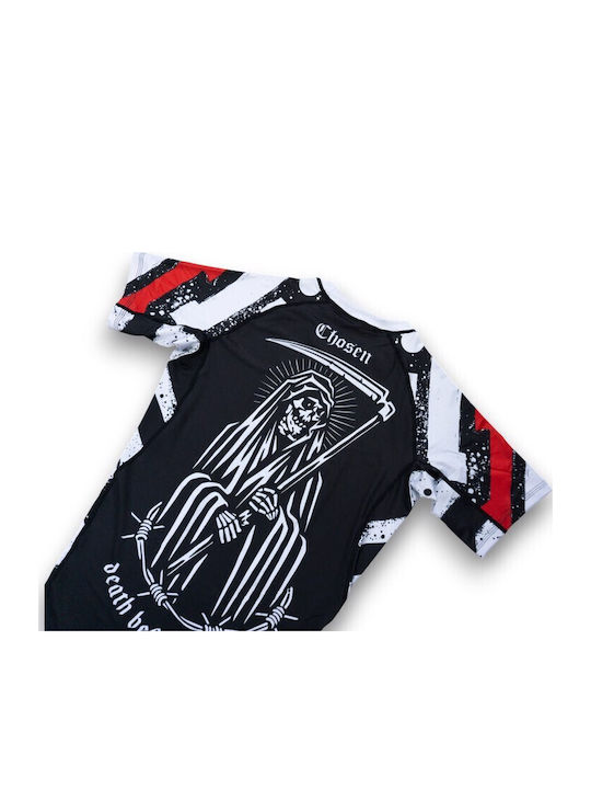 Chosen Men's Short Sleeve Shirt CHRS160 for Jiu-Jitsu Black