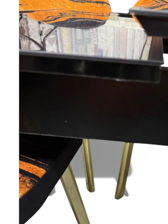Esszimmermöbel-Set mit 6 Stücken 170x80cm