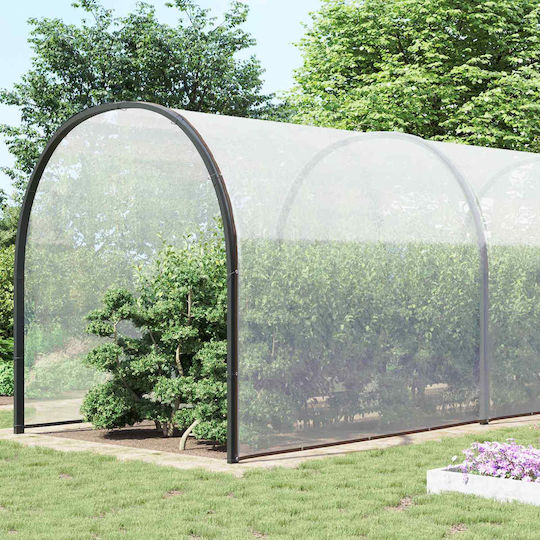 vidaXL Pânză Impermeabilă De Acoperire 10x10m Transparentă