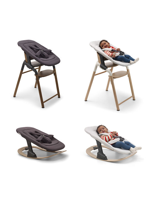 Bugaboo Χειροκίνητο Relax Μωρού Γκρι για Παιδί έως 9kg