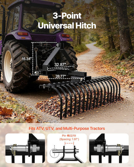 Vevor Piesă Pentru Cultivator ZXSCJ50INCHD4JKXH001V0