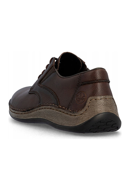 Leather Men's Casual Brown Shoes