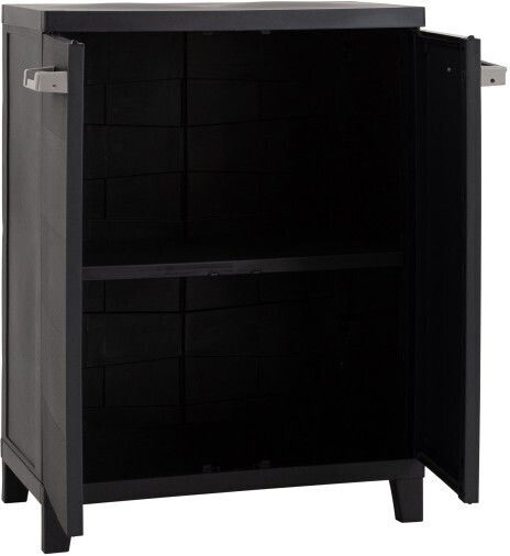 Двукрилен Пластмасов Гардероб 66x40x88см