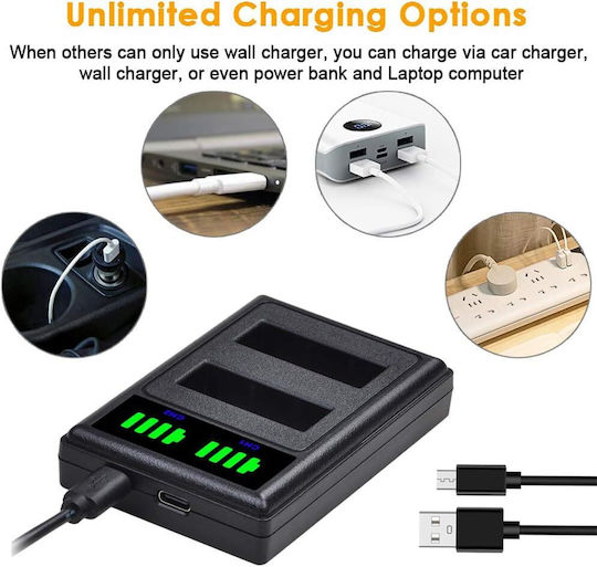 Set 2 Bls-50 Bls-5 2000 Mah Batteries Dual Charger Compatible Olympus Pen E-p7 E-pl10 E-pl9 E-pl8 E-pl7 E-pl6 E-pl5 E-pl3 E-pl1s E-pm2 Om-d E-m5 Mark Iii Iii S Stylus 1