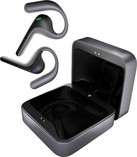 Timekettle W4 Pro In-ear Bluetooth Handsfree Ακουστικά με Θήκη Φόρτισης Μαύρα