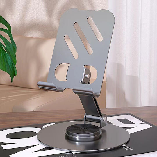 Alista Home Βάση Tablet Γραφείου έως 12.9" σε Γκρι χρώμα