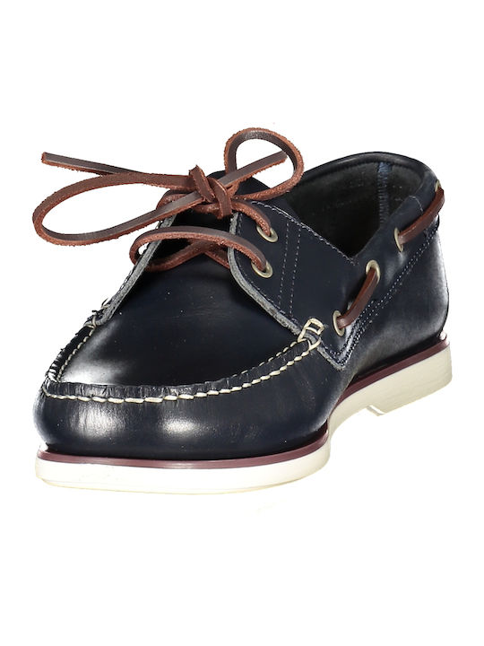 Men's Moccasins in Blue Colour