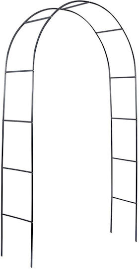 Metal Garden Arch in Bronze Colour 145x38x235cm